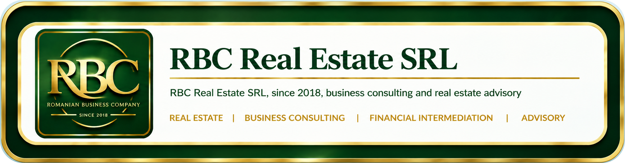 RBC Real Estate SRL - Romanian Business Company